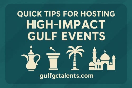 Quick Tips for Hosting High-Impact Gulf Events