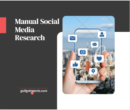 How Brands Find Influencers in Dubai (Inside Strategy) 4 Manual Social Media Research